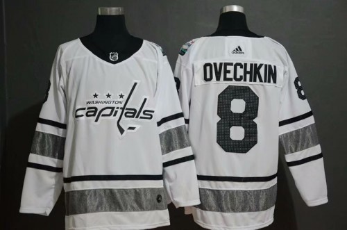 Washington Capitals Trikot Alex Ovechkin Weiß 2019 NHL All Star